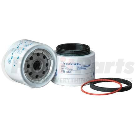 Donaldson P551768 Fuel Filter - 2.44" Water Separator Type, Spin-On Style