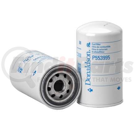 Donaldson P553995 Fuel Filter - 5.43 in., Secondary Type, Spin-On Stlye
