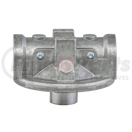 Donaldson P576555 Hydraulic Filter Head - 5.39 in., 1 1/4 NPT Inlet/Outlet Size, with Bypass Valve