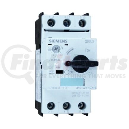 Siemens 3RV2021-1DA10 MOTOR STARTER_OVERLOAD PROTECTOR_3.2AMP