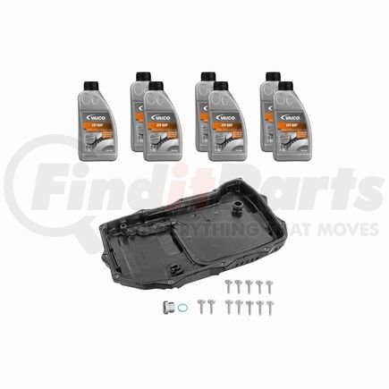 Vaico V108007 Oil Pan, Transmission Oil (8HP 7 ltr), Instl Hardware