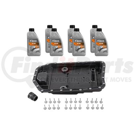 Vaico V202089 Kit, cambio de aceite de caja de cambios automática con aceite