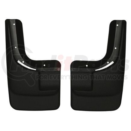 Husky 56701 Custom Molded Mud Guards; Black