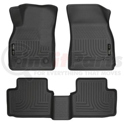 Husky 98191 Weatherbeater - Front & 2nd Seat Floor Liners