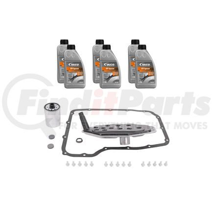 Vaico V330525 Cartridge Filt W/ Seal, Sump Filt, Oil Pan Gasket, Oil (Special 6 ltr), Instl HW