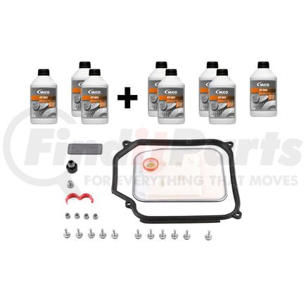Vaico V103847XXL Kit, cambio de aceite de caja de cambios automática con aceite