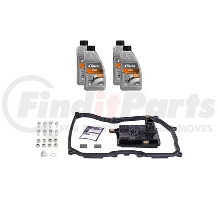 Vaico V108038 Filter W/ Oil Pan Gasket, Transmission Oil (Special 4 ltr), Instl Hardware