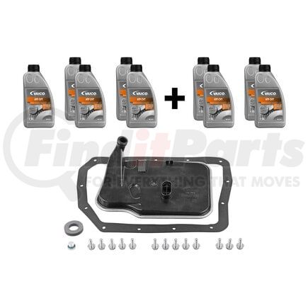 Vaico V202091XXL Filter W/ Oil Pan Gasket, Transmission Oil (CVT 9 ltr), Instl Hardware