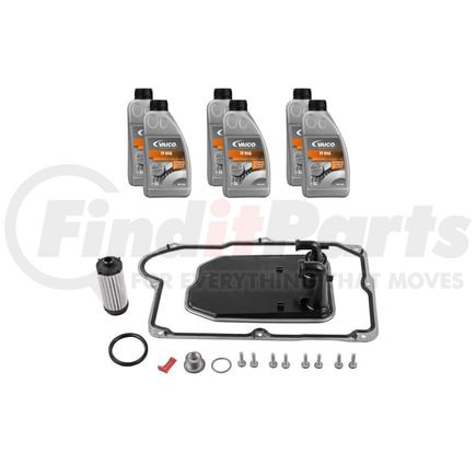 Vaico V30-2257 Cartridge Filt W/ Seal, Sump Filt, Oil Pan Gasket, Oil (DCG 6 ltr), Instl HW