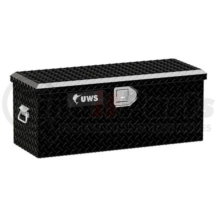 UWS ATV-BLK Gloss Black Aluminum ATV Tool Box (LTL Shipping Only)