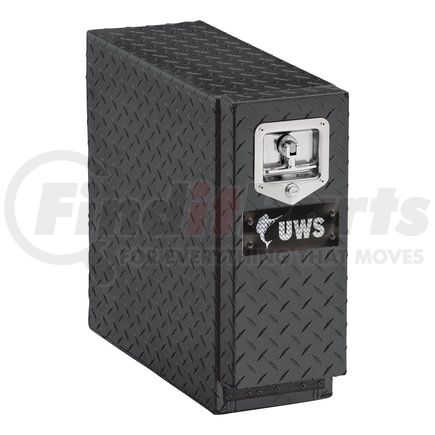 UWS DS-18-BLK Gloss Black Aluminum 18" Drawer Truck Tool Box (LTL Shipping Only)