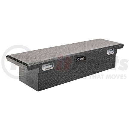UWS EC10503 Matte Black Aluminum 69" Crossover Box with Pull Handles (Heavy Packaging)