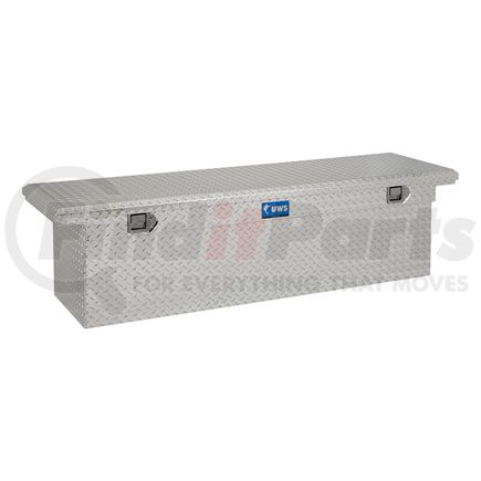 UWS EC10791 Bright Aluminum 69" Deep Crossover Tool Box with Low Profile (Heavy Packaging)
