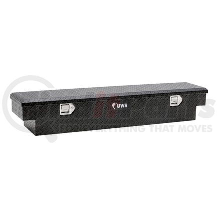 UWS EC10903-PR Matte Black Aluminum UTV Tool Box - Polaris (Heavy Packaging)