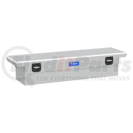 UWS SL-72-LP Bright Aluminum 72" Secure Lock Truck Tool Box, Low Profile (LTL Shipping Only)