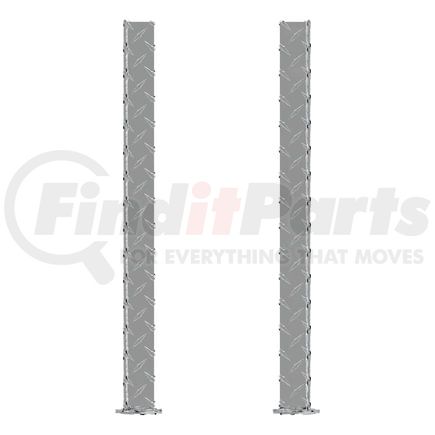 UWS SM-LEGS Replacement Bright Aluminum Truck Side Tool Box Legs - 1 Pair