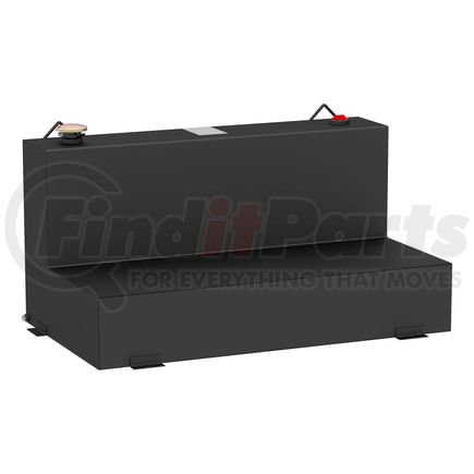 UWS ST-75-L-MB Matte Black 75-Gallon L-Shape Steel Transfer Tank