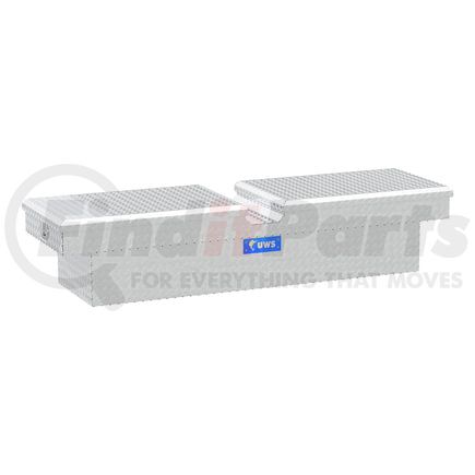 UWS TB-69 Bright Aluminum 69" Gull Wing Crossover Truck Tool Box (LTL Shipping Only)