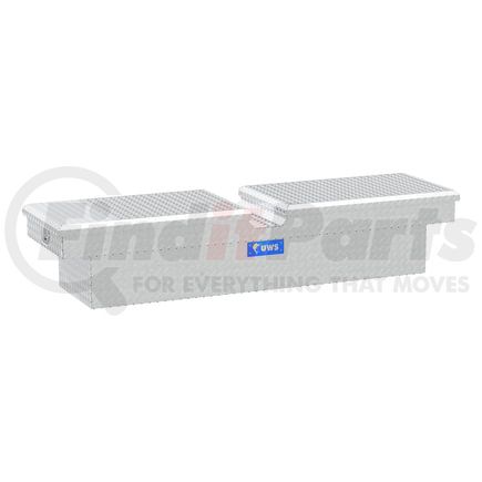 UWS TB-72 Bright Aluminum 72" Gull Wing Crossover Truck Tool Box (LTL Shipping Only)