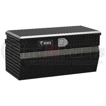 UWS TBC-36-W-BLK Gloss Black Aluminum 36" Wedge Utility Chest Box (LTL Shipping Only)