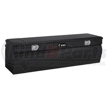 UWS TBC-42-W-BLK Gloss Black Aluminum 42" Wedge Utility Chest Box (LTL Shipping Only)