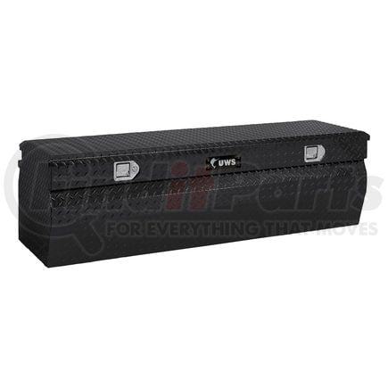 UWS TBC-55-W-BLK Gloss Black Aluminum 55" Wedge Utility Chest Box (LTL Shipping Only)
