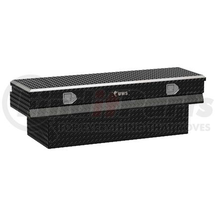 UWS TBC-60-N-BLK Gloss Black Aluminum 60" Notched Utility Chest Box (LTL Shipping Only)
