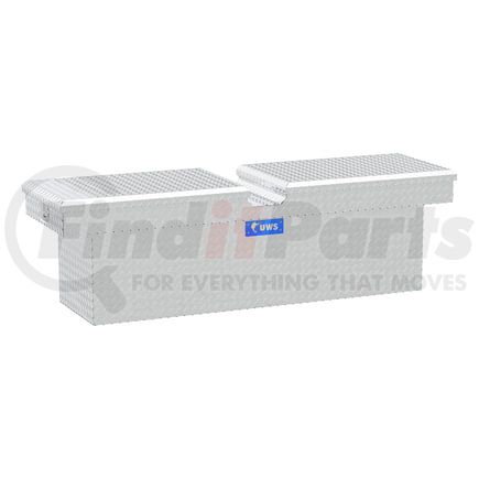 UWS TBD-69 Bright Aluminum 69" Deep Gull Wing Crossover Truck Tool Box