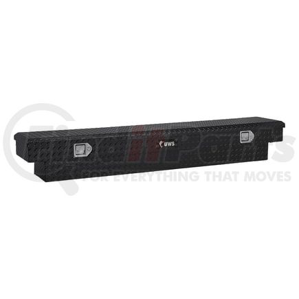 UWS TBS-63-SL-BLK Gloss Black Aluminum 63" Slim-Line Crossover Truck Tool Box (LTL Shipping Only)