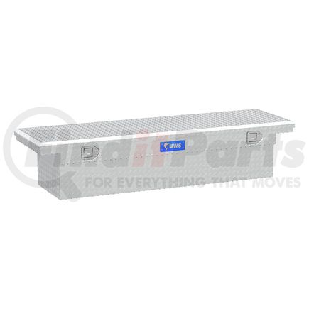 UWS TBS-69-LP Bright Aluminum 69" Crossover Truck Tool Box, Low Profile (LTL Shipping Only)