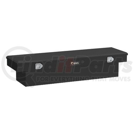 UWS TBS-69-MB Matte Black Aluminum 69" Crossover Truck Tool Box (LTL Shipping Only)