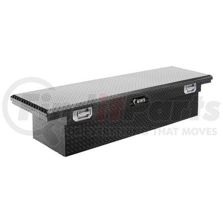 UWS TBS-72-LP-PH-B Gloss Black 72" Truck Tool Box, Low Profile, Pull Handles (LTL Shipping Only)