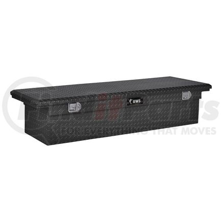 UWS TBS-72-LP-MB Matte Black Aluminum 72" Truck Tool Box with Low Profile (LTL Shipping Only)