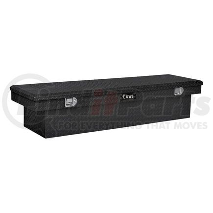 UWS TBS-72-MB Matte Black Aluminum 72" Crossover Truck Tool Box (LTL Shipping Only)