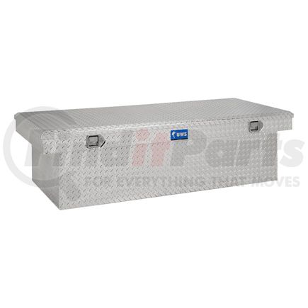 UWS TBSD-69-LBTA Bright Aluminum 69" Deep Extra-Wide Crossover Truck Tool Box