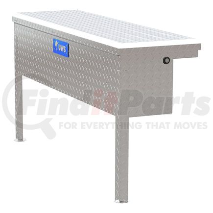 UWS TBSM-48-LP Bright Aluminum 48" Truck Side Tool Box with Low Profile (LTL Shipping Only)