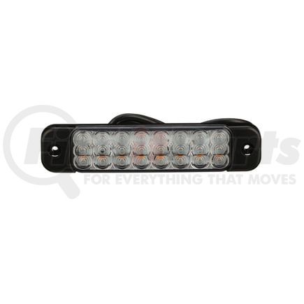 Peterson Lighting 2291A-R LED Stop/ Rear Turn/ Tail, Rectangular, Amber/Red, ECE, 24-Diode, 8.82" X 1.89", amber + red, poly bag