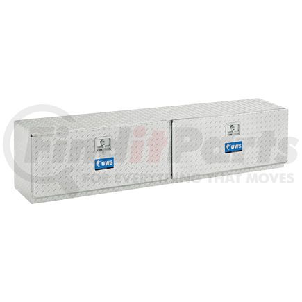 UWS TBTS-90 Bright Aluminum 90" Double-Door Topside Truck Tool Box