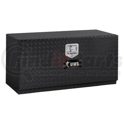 UWS TBUB-36-BLK Gloss Black Aluminum 36" Single-Door Underbody Tool Box (LTL Shipping Only)