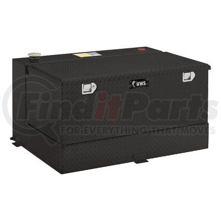 UWS TT-100-CB-B Gloss Black 100-Gallon Combo Aluminum Transfer Tank