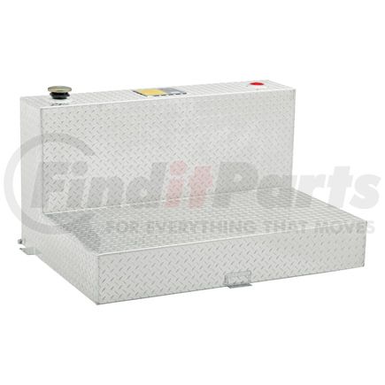 UWS TT-100-L-T-P 100-Gallon L-Shape Bright Aluminum Transfer Tank