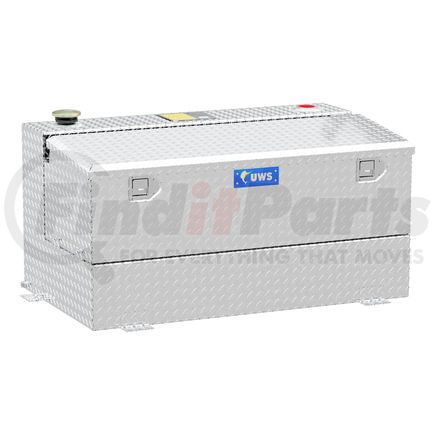 UWS TT-75-COMBO 75-Gallon Combo Bright Aluminum Transfer Tank