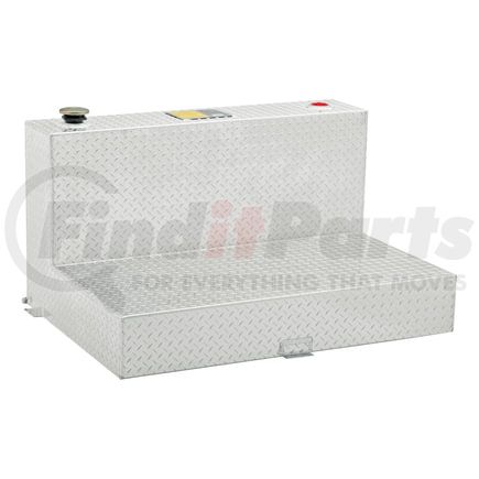 UWS TT-75-L-T-P 75-Gallon L-Shape Bright Aluminum Transfer Tank
