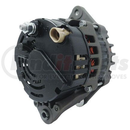 WAI 11735N New Alternator, 12 Volts, 75 Amp, Valeo, Internal Regulator / Internal Fan (IR/IF)