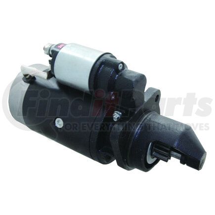 WAI 18032N Starter Motor - 4kW, 24V, Clockwise Rotation, 3 Mounting Bores