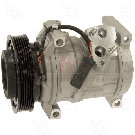 Four Seasons 98355 New Nippondenso 10S17C Compressor w/ Clutch