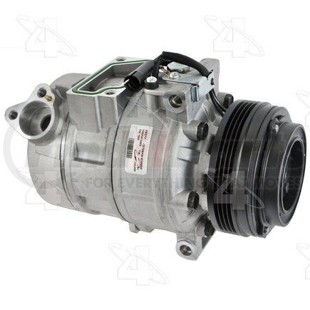 Four Seasons 98377 New Nippondenso 7SBU16C Compressor w/ Clutch