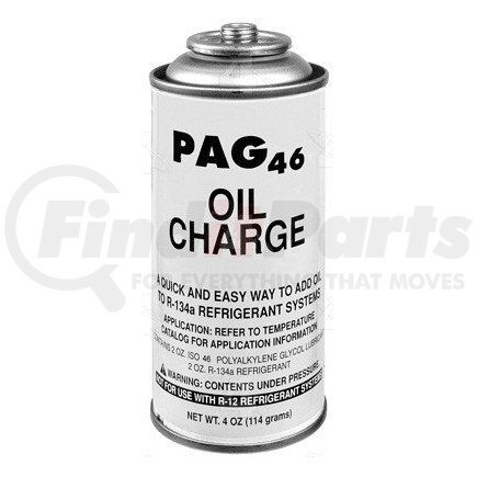 FOUR SEASONS 59008 - 4 oz charge pag 46 oil w/