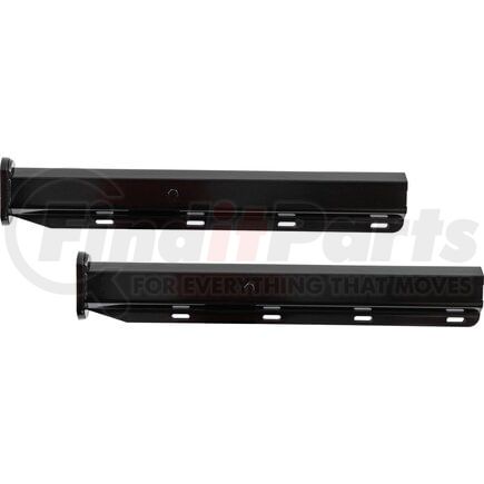 Buyers Products 85930010 MUDFLAP HANGER, STRAIGHT, BLACK, SPRING