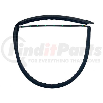 Fairchild F4120 Roof Panel Weatherstrip Seal - Front, Driver Side, for 1999-2016 Ford Super Duty Trucks